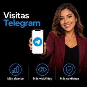 Comprar Visitas para Telegram en México