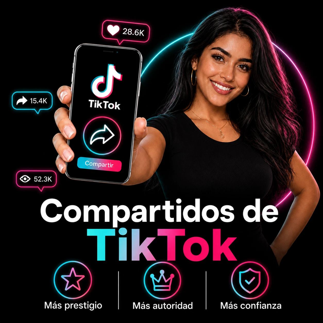 Compartidos para TikTok 2026